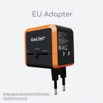 Gadjet CH34 3-Port Power Travel Adapter EU Adapter
