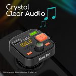 AU23 Gadjet Bluetooth FM Transmiter Crystal Clear Audio