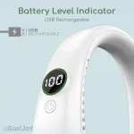 HTF10 Goodiz Premium AirWave Neck Fan - Battery Level Indicator