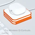 CH41 3-in-1 Foldable Wireless Charging Mat Earbuds