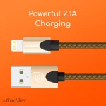 CA05 Gadjet MFI iPhone Cable 2.1A Power