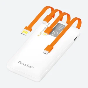10,000 mAh 5-in-1 Plus Power Bank