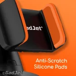 HL06 Gadjet Suction Phone Holder Anti-Scratch Silicone Pads