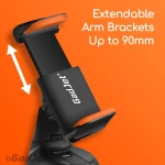HL06 Gadjet Suction Phone Holder Extendable Arm Brackets Up to 90mm