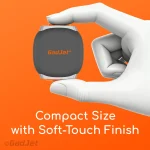 CA62 Retractable Charge & Sync Cable - Compact Size with Soft-Touch Rubber Finish