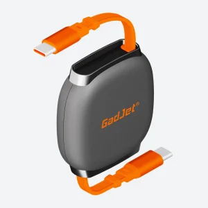 Retractable USB-C Charge & Sync Cable