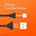 GadJet CA42 USB-C Cable - Strong Durable Design