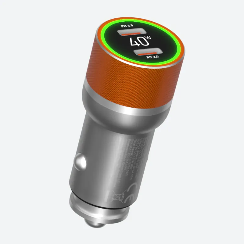 Dual USB-C Car Charger
