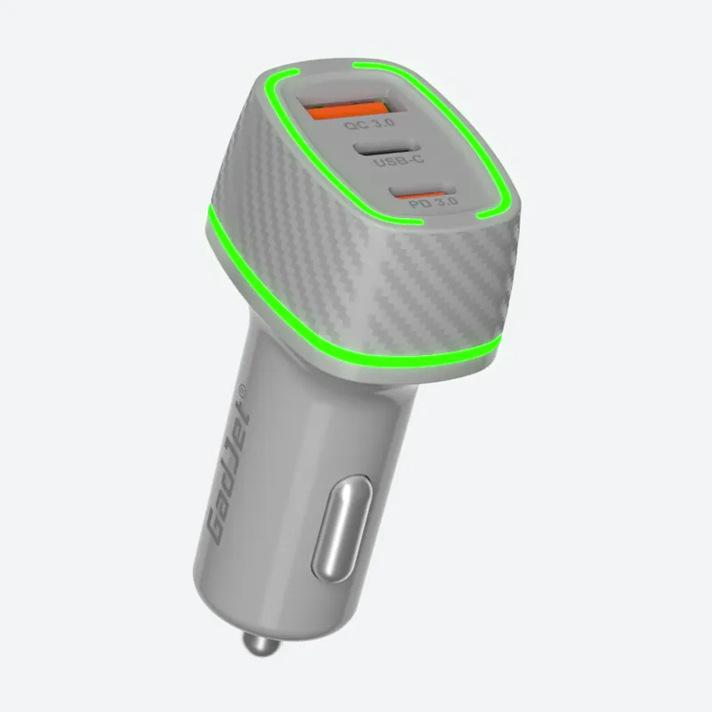 Rapid 3-Port Car Charger
