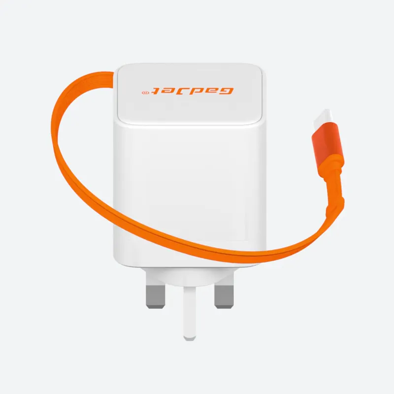 GaN 2-Port Retractable Power Adapter