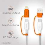 GadJet CA50 4-in-1 Multifunctional Cable - Specs