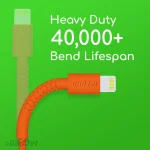 GadJet Extra Long Charge and Sync Cable - Heavy Duty Long Bend Lifespan
