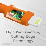 GadJet Extra Long Charge and Sync Cable - High Performance Cutting-Edge Technology