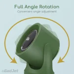 HTF11 Goodiz Premium AirGlow Desk Fan - Angle Rotation
