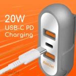 GadJet CH58 Backseat Extension Charger - 20W USB-C PD Charging