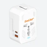 GadJet CH73 Rapid 2-Port World Travel Adapter - Rapid 2-Port World Travel Adapter