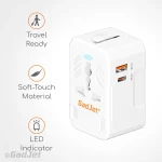GadJet CH73 Rapid 2-Port World Travel Adapter - Specs