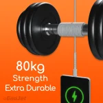 GadJet CA51 Extra Long Charge & Sync Cable - 80kg Extra Durable