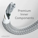 GadJet CA51 Extra Long Charge & Sync Cable - Premium Inner Components