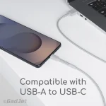 GadJet CA51 Extra Long Charge & Sync Cable - USB-A to USB-C