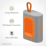 GadJet AU36 CoreBeats LED Wireless Speaker - microSD and FM Radio